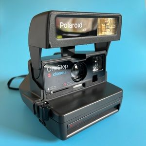 POLAROID One Step Close Up vintage instant film camera WORKS!